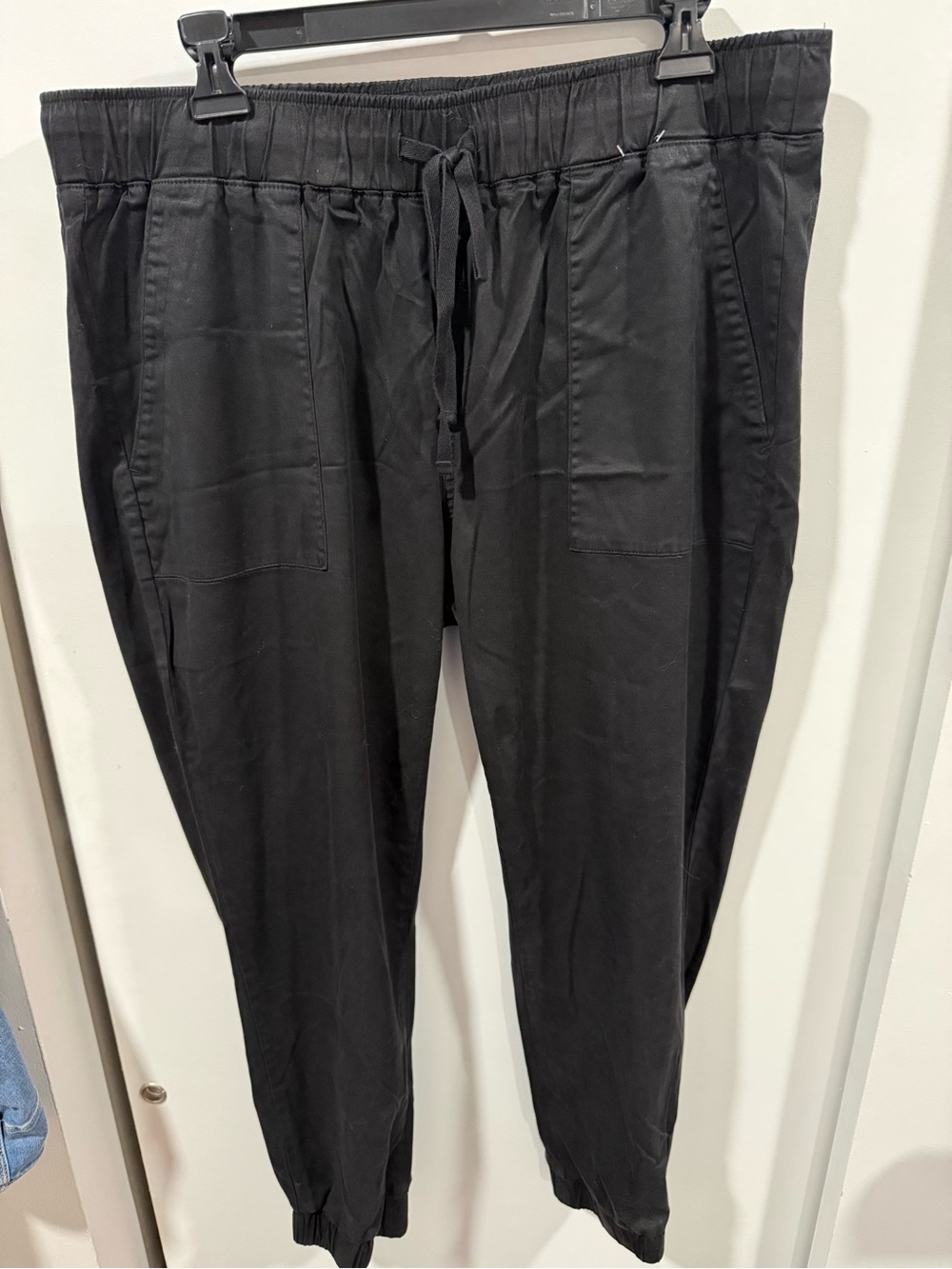 Buffalo David Bitton Black Drawstring Jogger Pants